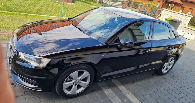 Audi A3 cena 54900 przebieg: 228303, rok produkcji 2014 z Sompolno małe 407